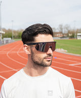 Modeling with Boston Mirror Sunglasses