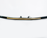 Black Round Mens Luxury Polarised Sunglasses