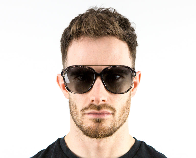 Ohio Grey Tortoiseshell Sunglasses